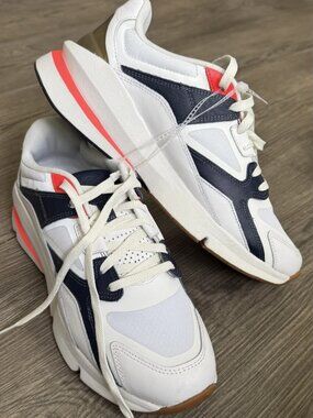 Under Armour Forge 96 Reissue Sneakers White Beta Navy M 10.5 / W 12 New